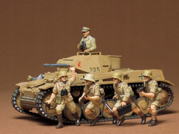 TAMIYA German Pzkpfw II [MODELARSTWO]
