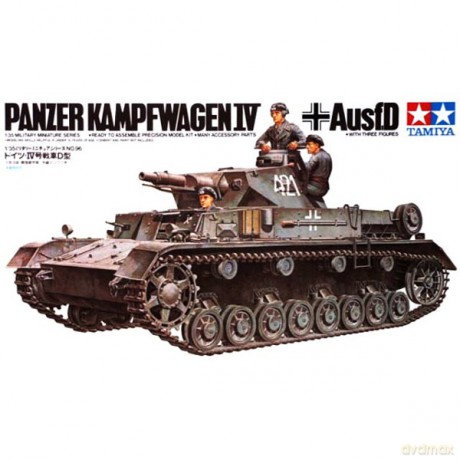 TAMIYA German Pzkpw IV AusfD [MODELARSTWO]