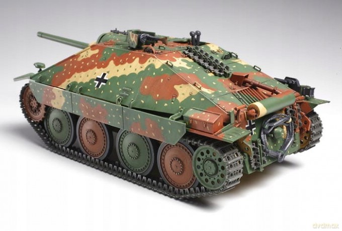 TAMIYA German Tank Destroyer Hetzer [MODELARSTWO]