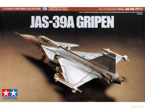 TAMIYA JAS39A Gripen [MODELARSTWO]