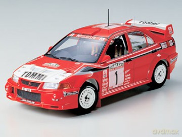 TAMIYA Lancer Evolution VI WRC [MODELARSTWO]