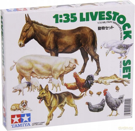 TAMIYA Livestock Set [MODELARSTWO]