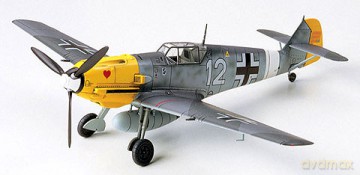 TAMIYA Messerschmitt Bf109 E47 TROP [MODELARSTWO]