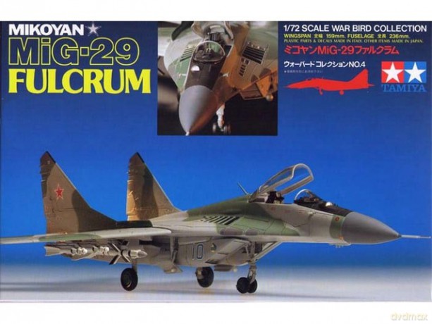 TAMIYA Mikoyan MiG29 Fulcrum [MODELARSTWO]