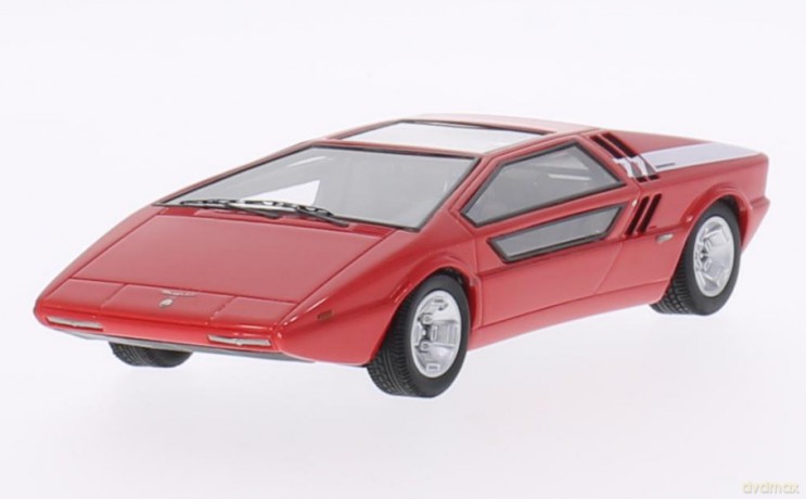 NEO MODELS Maserati Boomerang 1972 (red) [MODELARSTWO]