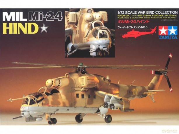 TAMIYA Mil Mi24 Hind [MODELARSTWO]