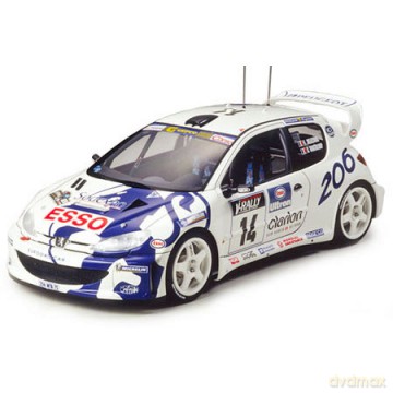 TAMIYA Peugeot 206 WRC [MODELARSTWO]