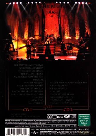 Therion: Live Gothic [3DVD]
