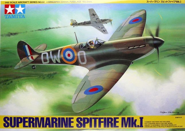 TAMIYA Supermarine Spitfire Mk.I [MODELARSTWO]