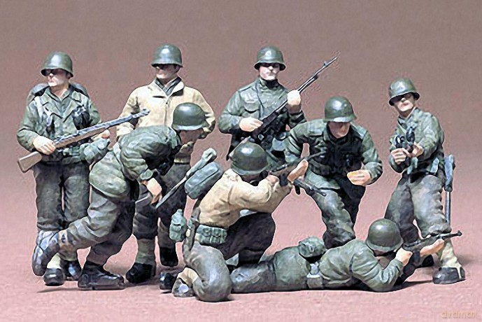 TAMIYA U.S. Infantry Eur Theater [MODELARSTWO]
