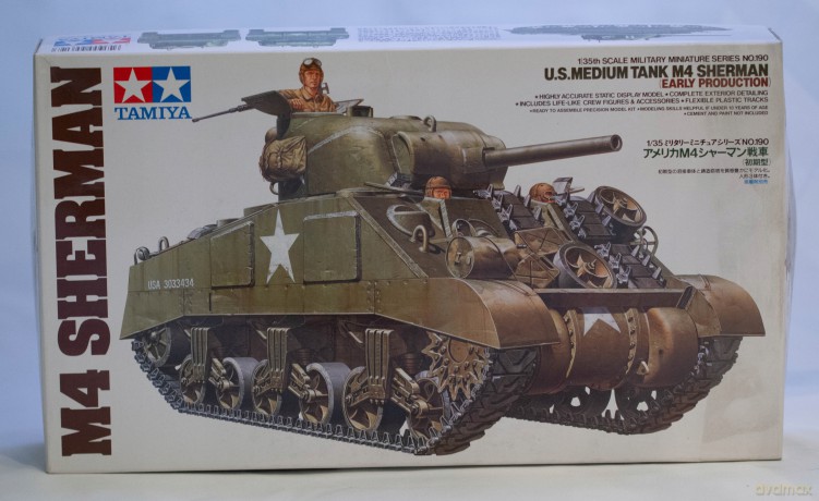 TAMIYA U.S. Medium Tank M4 Sherman [MODELARSTWO]