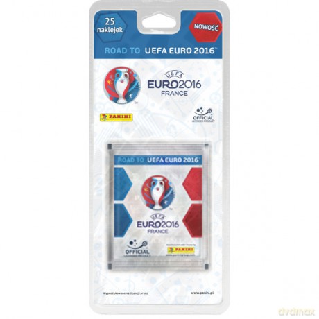 PANINI Road to Euro blister z naklejkami [KARTY]