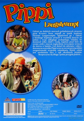 Pippi Langstrumpf: Pippi wśród piratów [DVD]
