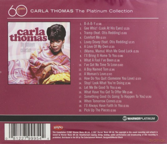 Carla Thomas: Platinum Collection [CD]