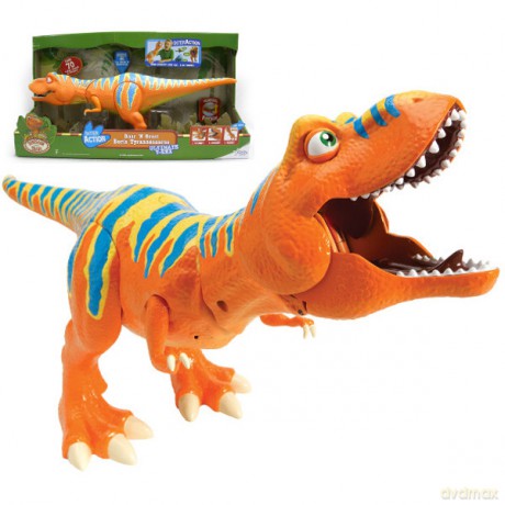 TOMY Dinopociąg Ryczący Tyranozaur Borys