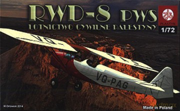 PLASTYK RWD8 PWS Palestinian Civil [MODELARSTWO]