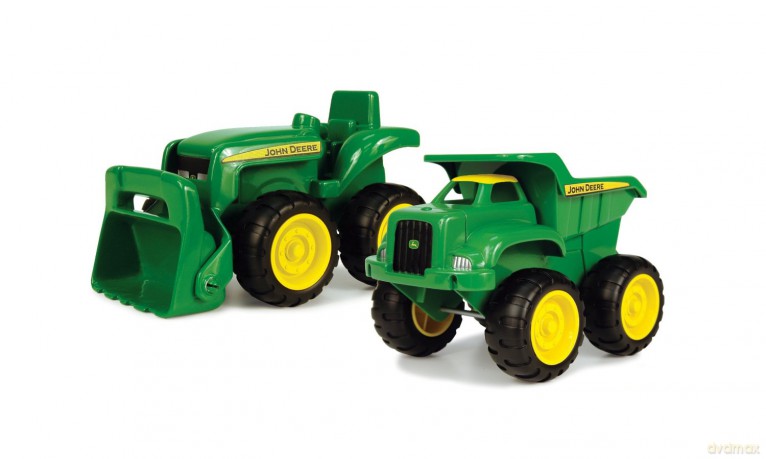 TOMY John Deere zestaw do piaskownicy