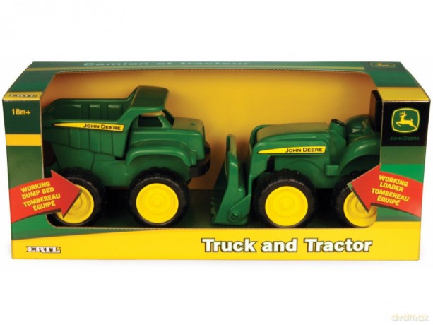 TOMY John Deere zestaw do piaskownicy
