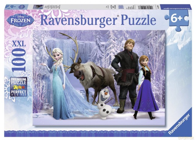 RAVENSBURGER 100 el. Kraina Lodu [PUZZLE]