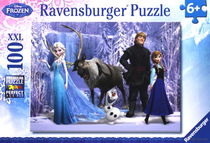 RAVENSBURGER 100 el. Kraina Lodu [PUZZLE]