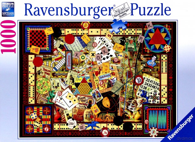 RAVENSBURGER 1000 el. Vintage gry [PUZZLE]