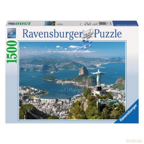 RAVENSBURGER 1500 el. Widok na Rio [PUZZLE]