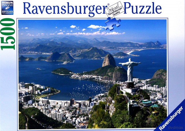 RAVENSBURGER 1500 el. Widok na Rio [PUZZLE]