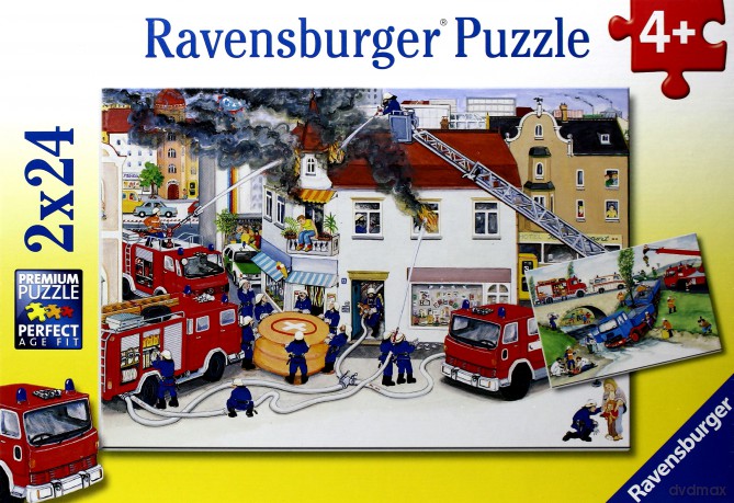 RAVENSBURGER 2x24 el. Straż Pożarna [PUZZLE]