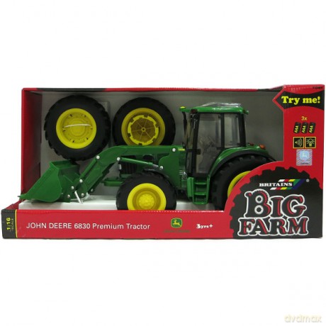 TOMY Traktor z ładowarką John Deere