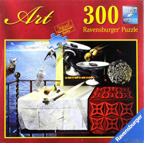 RAVENSBURGER 300 el. Dali, Ożywiona martwa [PUZZLE]