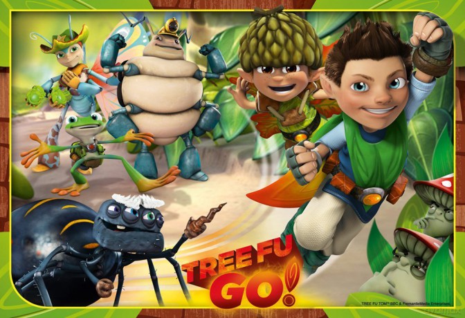 RAVENSBURGER 35 el. Tree Fu Tom [PUZZLE]