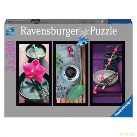 RAVENSBURGER 3x500 el. Stan Zen [PUZZLE]