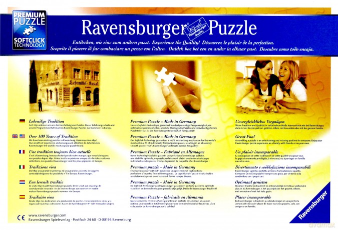RAVENSBURGER 500 el. Anne Stokes Dragon Girl [PUZZLE]