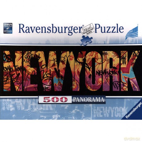 RAVENSBURGER 500 el. New York graffiti [PUZZLE]