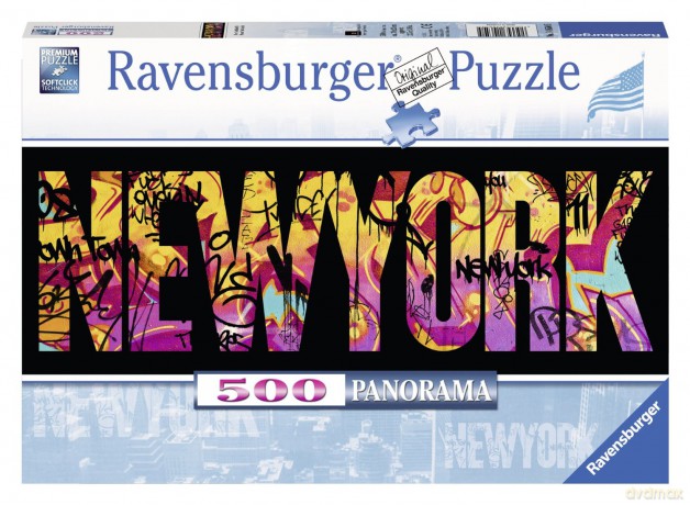 RAVENSBURGER 500 el. New York graffiti [PUZZLE]