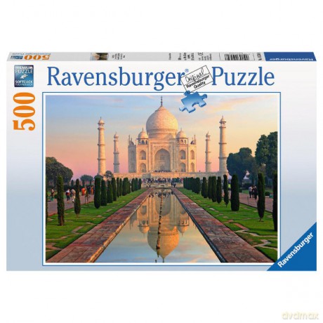 RAVENSBURGER 500 el. Piękny Taj Mahal [PUZZLE]