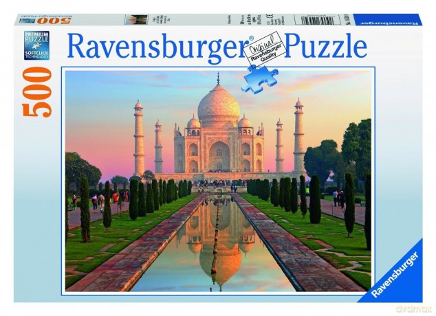 RAVENSBURGER 500 el. Piękny Taj Mahal [PUZZLE]