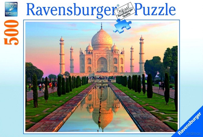 RAVENSBURGER 500 el. Piękny Taj Mahal [PUZZLE]