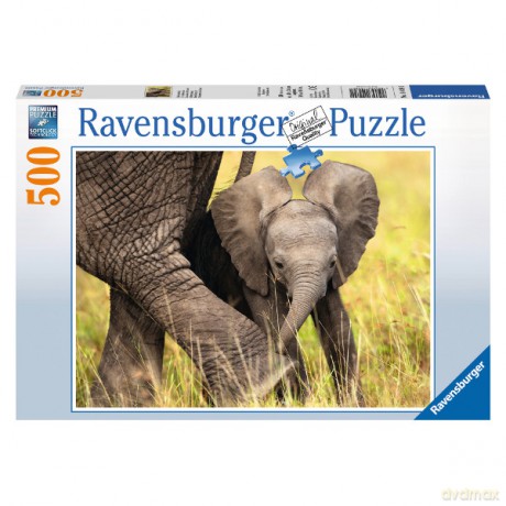 RAVENSBURGER 500 el. Słoniątko [PUZZLE]