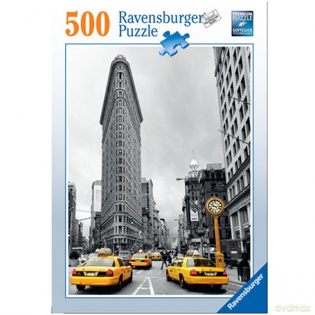 RAVENSBURGER 500 el. Ulice Nowego Jorku [PUZZLE]