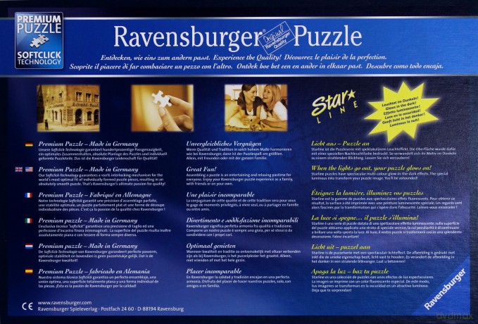 RAVENSBURGER 500 el. Wieża Eiffla [PUZZLE]