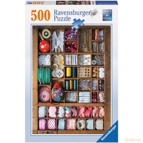RAVENSBURGER 500 el. Zestaw krawiecki [PUZZLE]