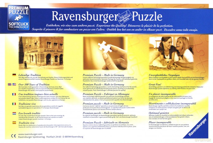 RAVENSBURGER 500 el. Zwierzęcy przyjaciele [PUZZLE]