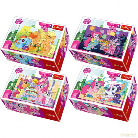 TREFL 54 el. Mini 40 szt. Kucyki Pony 54128 [PUZZLE]