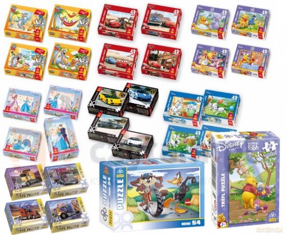 TREFL 54 el. MINI PUZZLE 54mini/240 [PUZZLE]