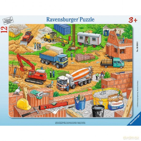 RAVENSBURGER 12 el. Praca na Budowie [PUZZLE]