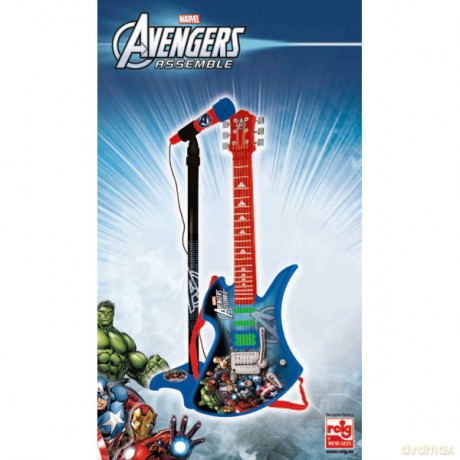 REIG Avengers Gitara z mikrofonem