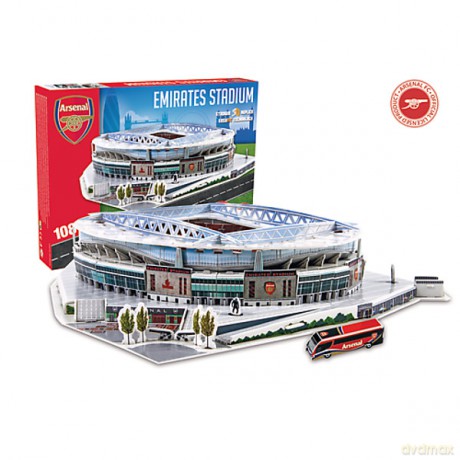 NANOSTAD Model stadionu Arsenal London M3735 [PUZZLE]