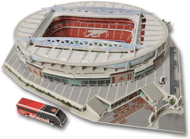 NANOSTAD Model stadionu Arsenal London M3735 [PUZZLE]