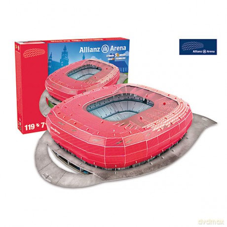 NANOSTAD Model stadionu Bayern Munchen M49001 [PUZZLE]